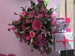 floral arrangement Pink Any 50.00 GBP plus delivery