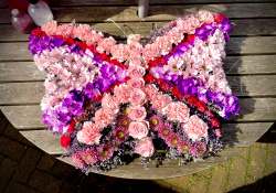 Large butterfly Various Funeral /grave  160.00 GBP plus delivery