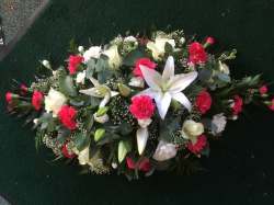 Double end posy Pink and white Funeral 45.00 GBP Delivery additional