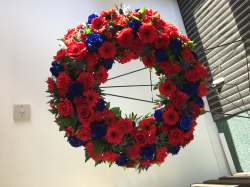 Large regimental wreath Various Funeral 0.00 GBP plus delivery