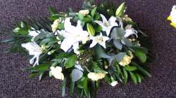 Posy White and lemon Funeral 30.00 GBP plus delivery